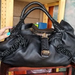 Like a fendi spy bag black leather
